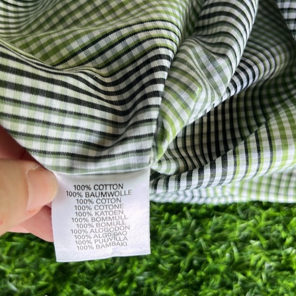 BURBERRY LONDON Men’s plaid Button Up Dress Shirt size 15.5/39 - Picture 7 of 8